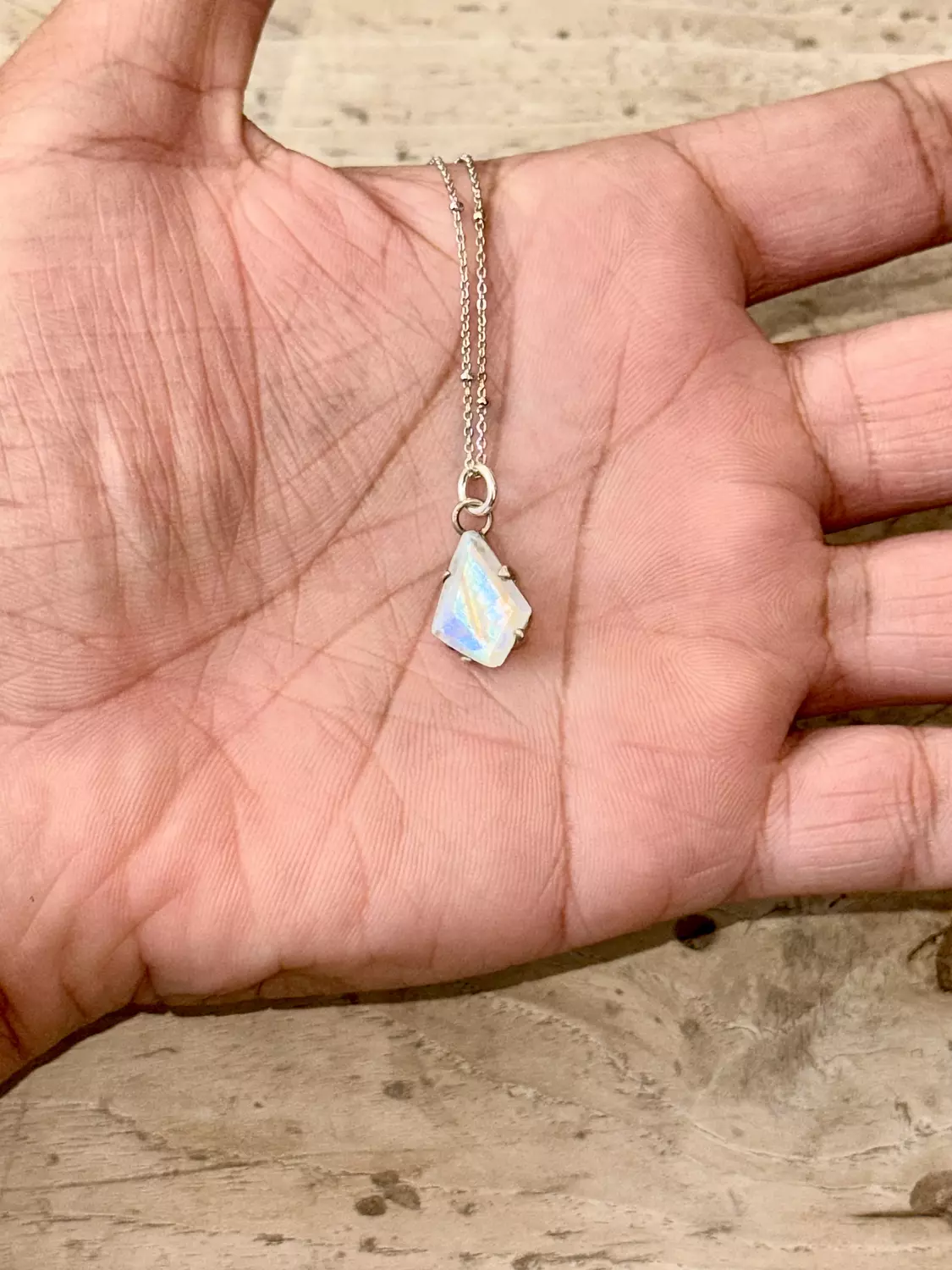 Moonstone Necklace 🌘 image