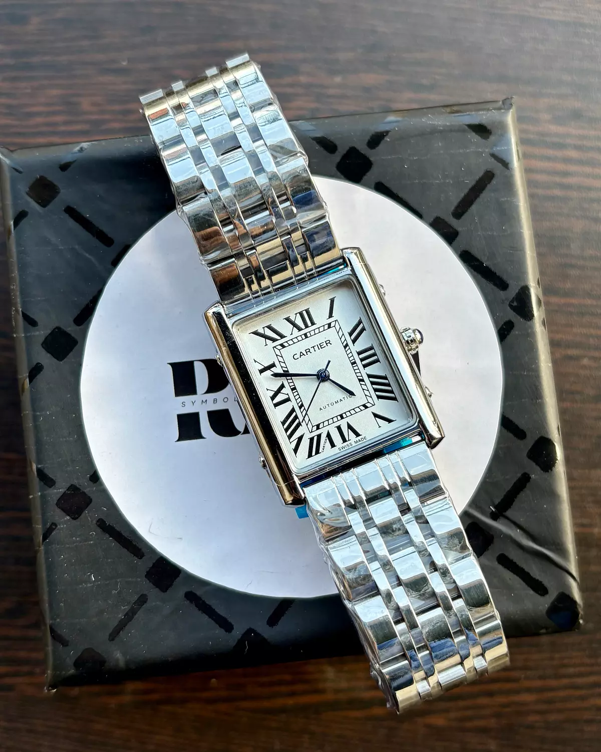 Cartier tank steel 6