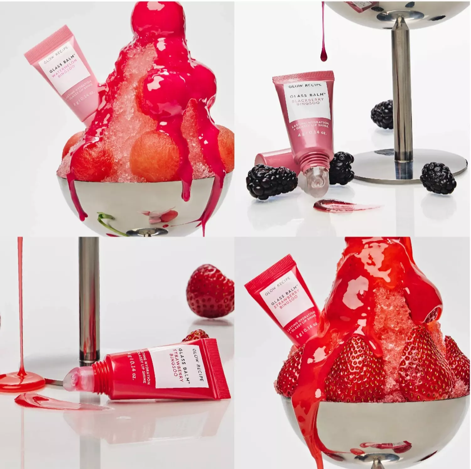 Glow Recipe Mini Glass Balm Lip Collection Gift Set 1