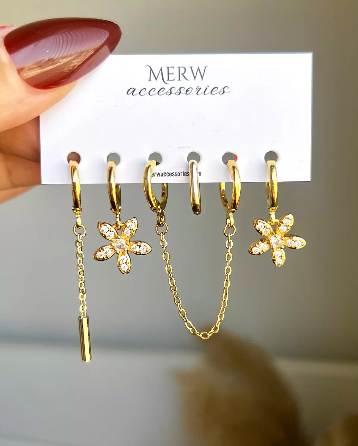 Double flower set image