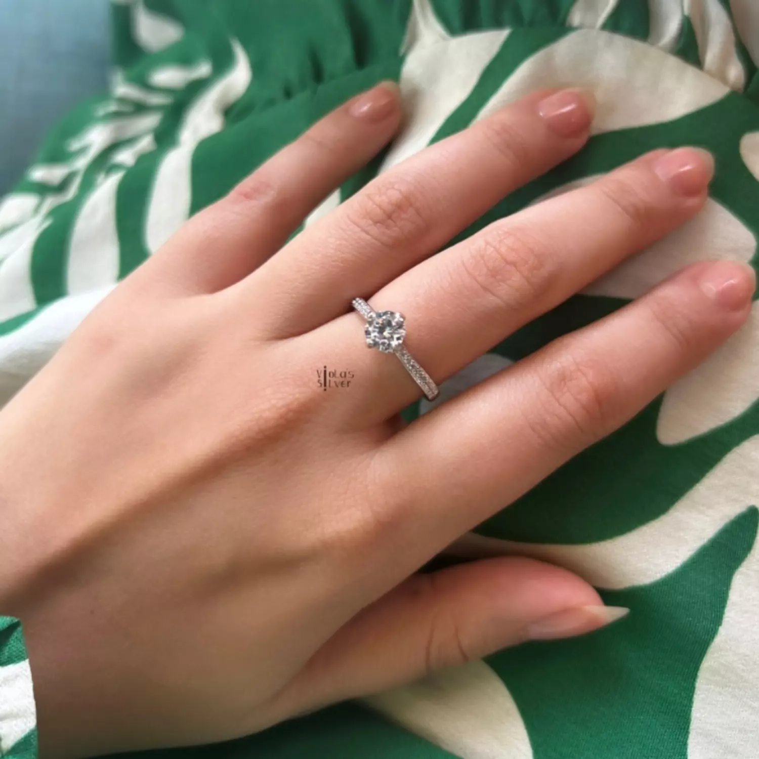 Marry me zircon ring  image