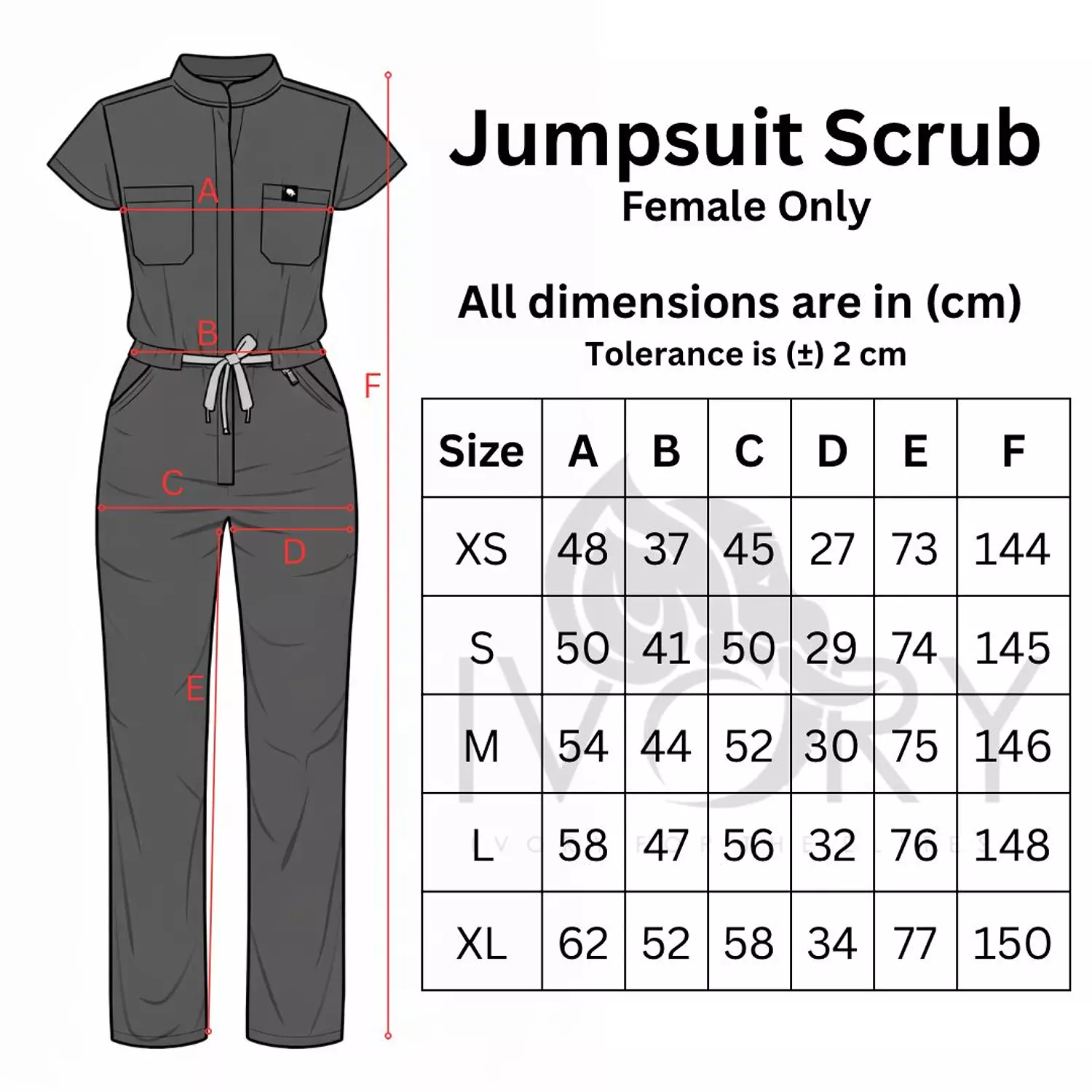 Jumpsuit Scrub 38