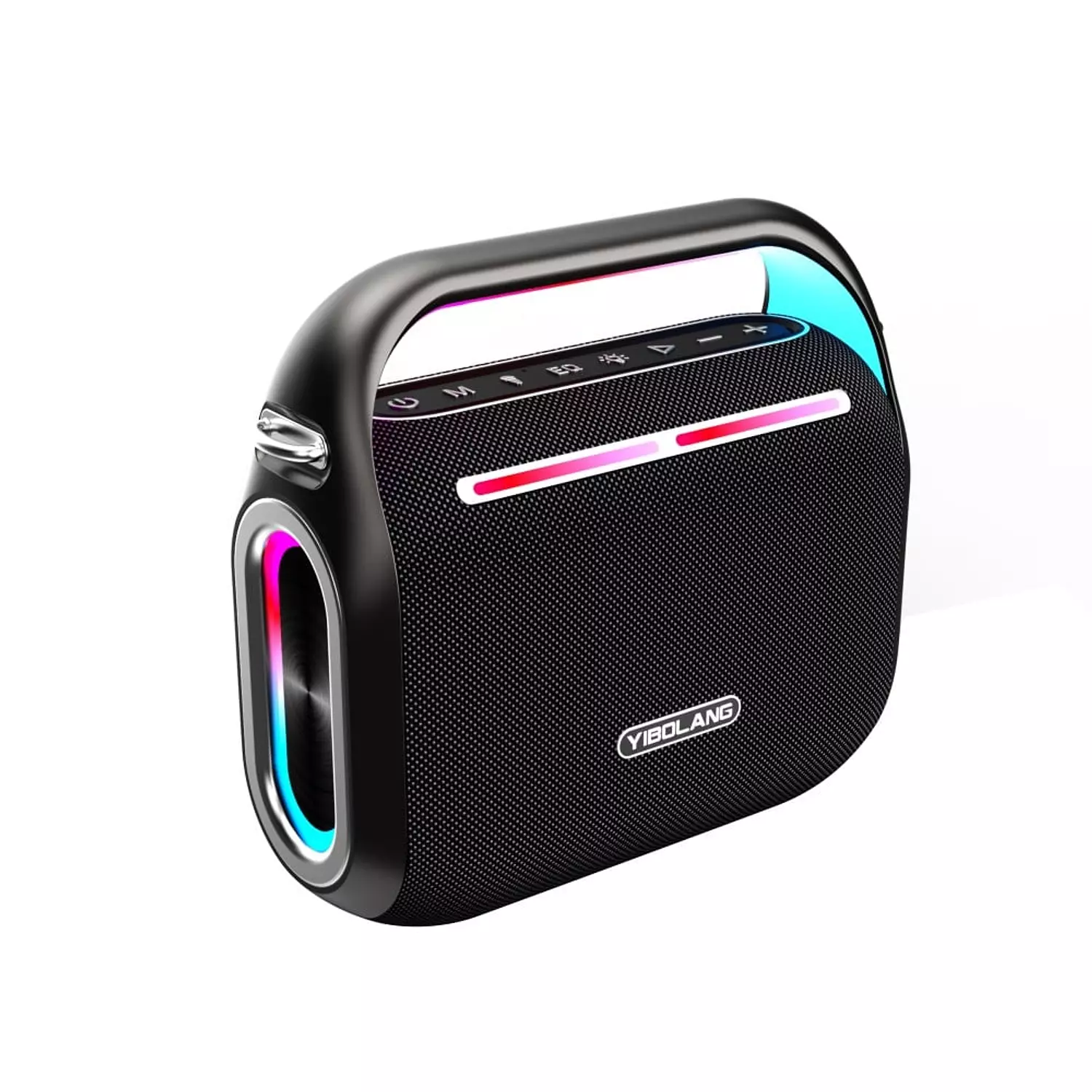 YIBOLANG F2-PRO 160W Bluetooth Speaker with RGB & Microphone image