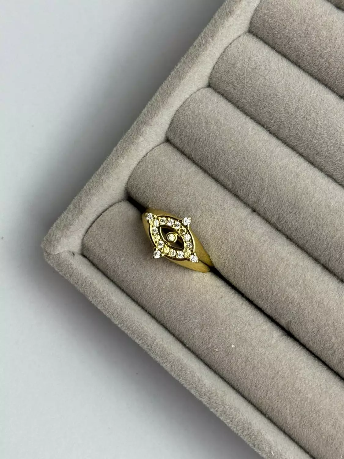 Evil Eye _ Pinky Ring  hover image