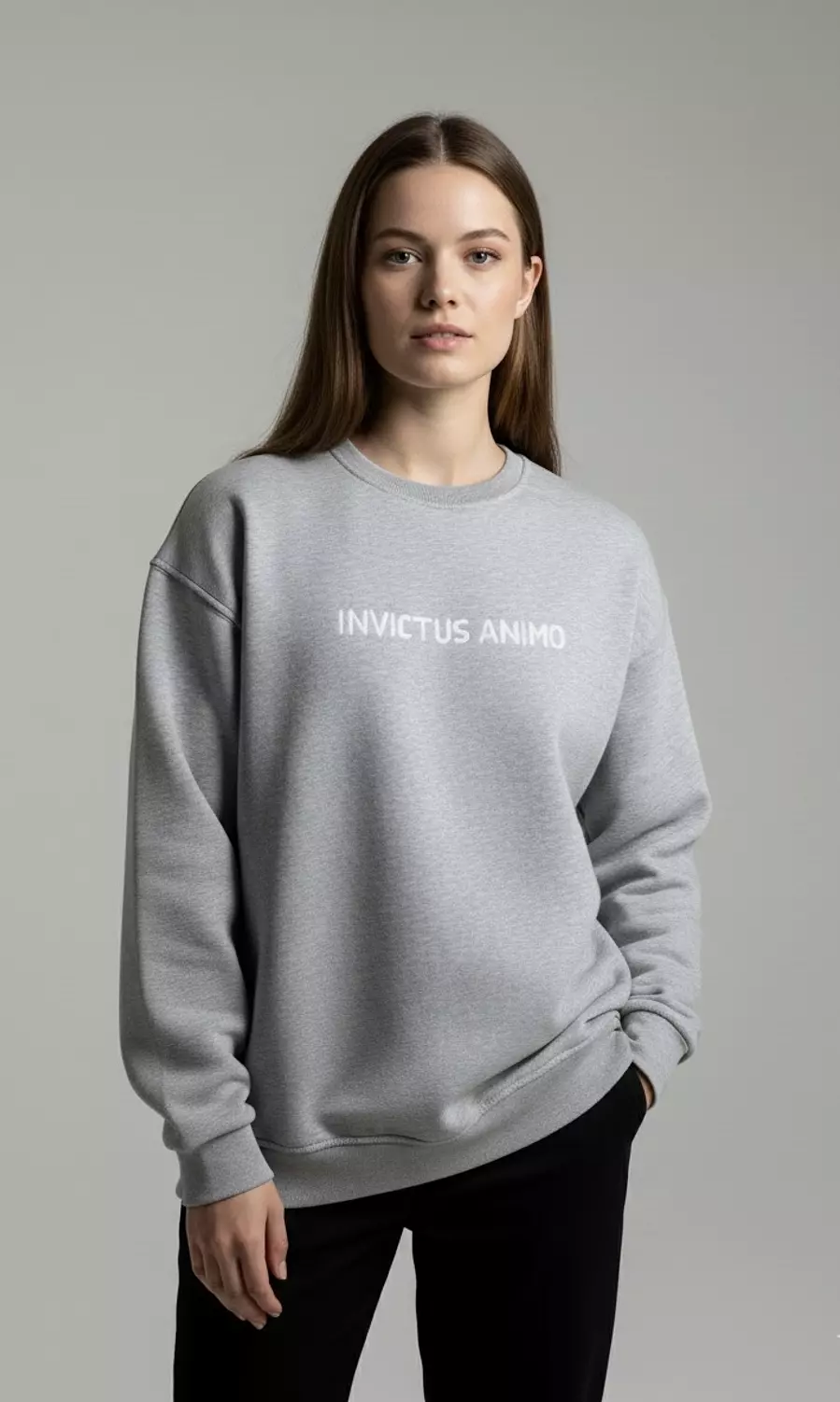 Premium Crewneck  _ Grey 1