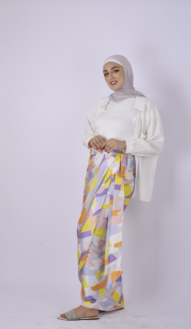 Saffron wrap skirt 3