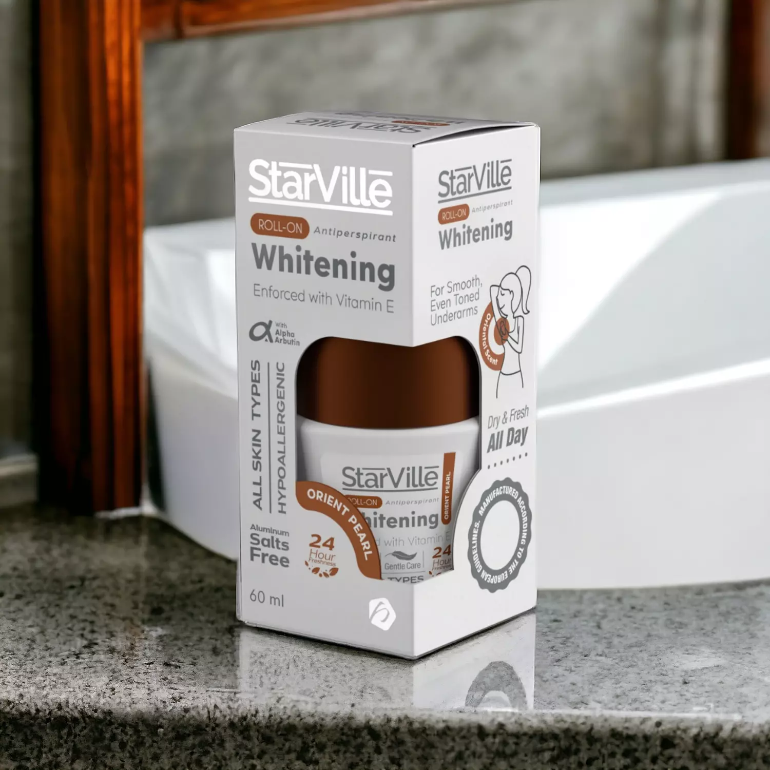 Starville Whitening Roll On Scent Pearl Orient - 60 ml image