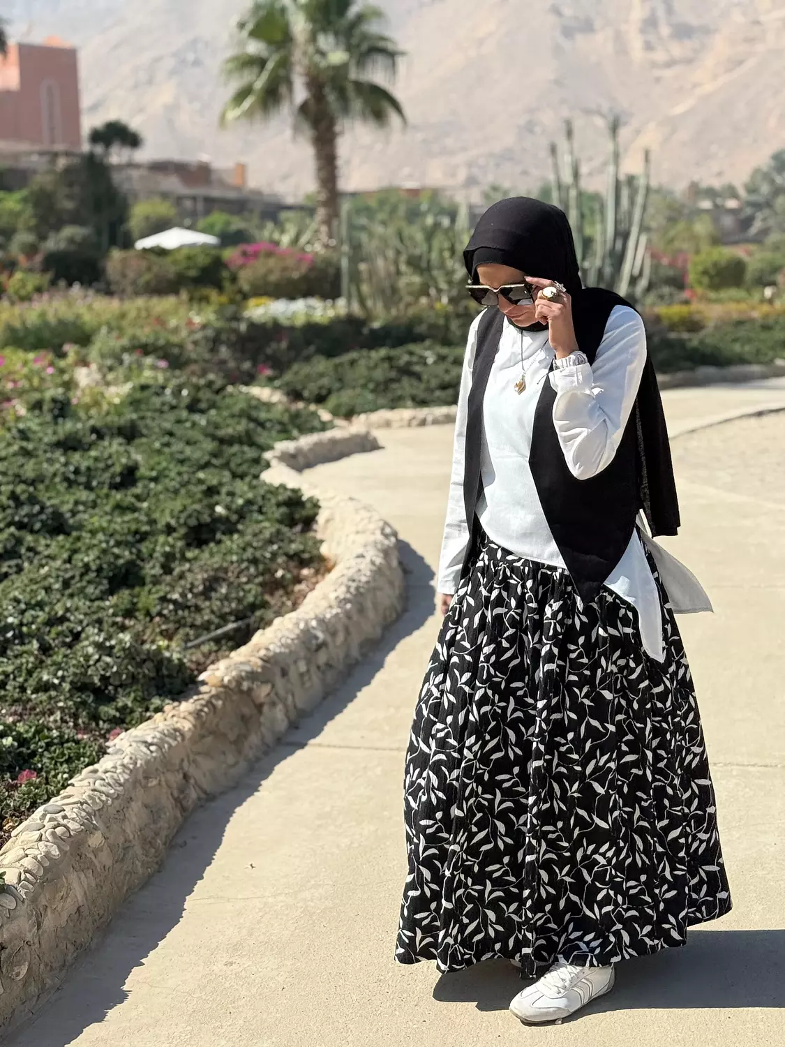 Black skirt hover image