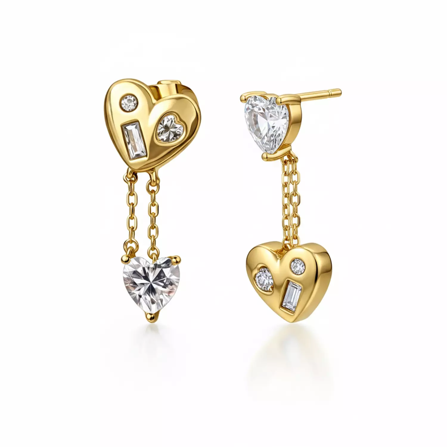 Playful Hearts Earrings  hover image