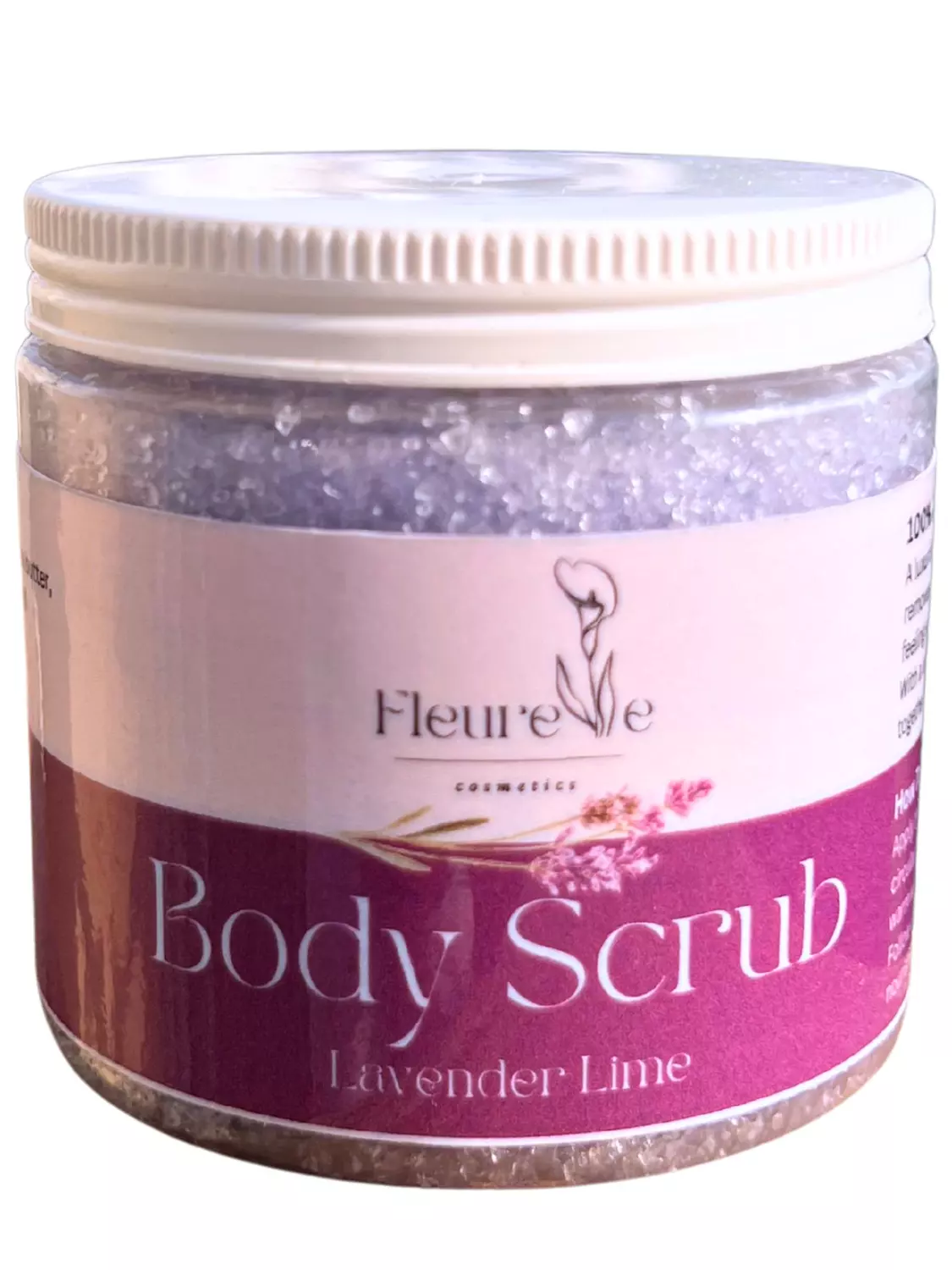 Lavender Lime Body Scrub image