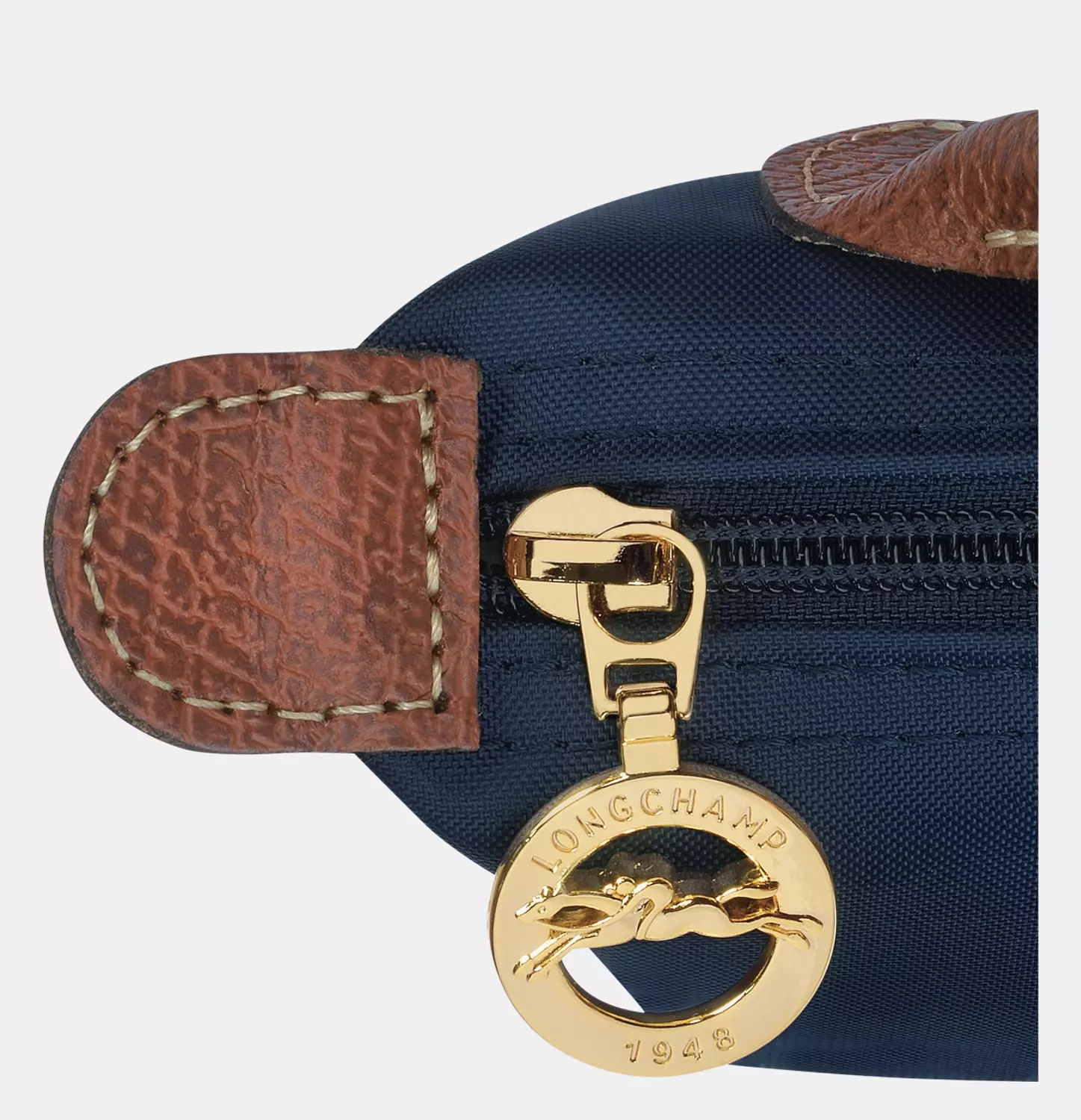 LE PLIAGE ORIGINAL POUCH WITH HANDLE Navy - Recycled Canvas 4