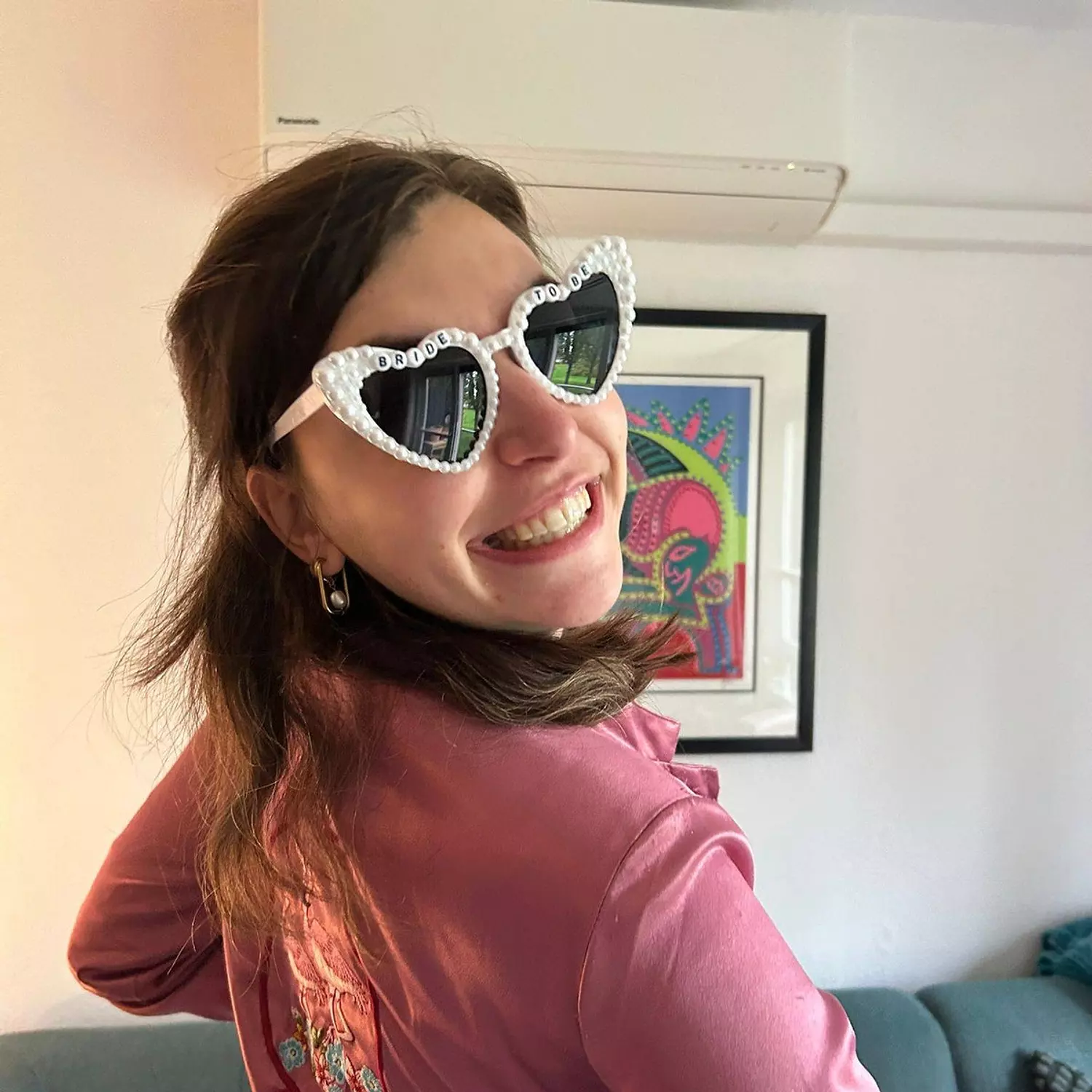 Pearl heart sunglasses 3 3