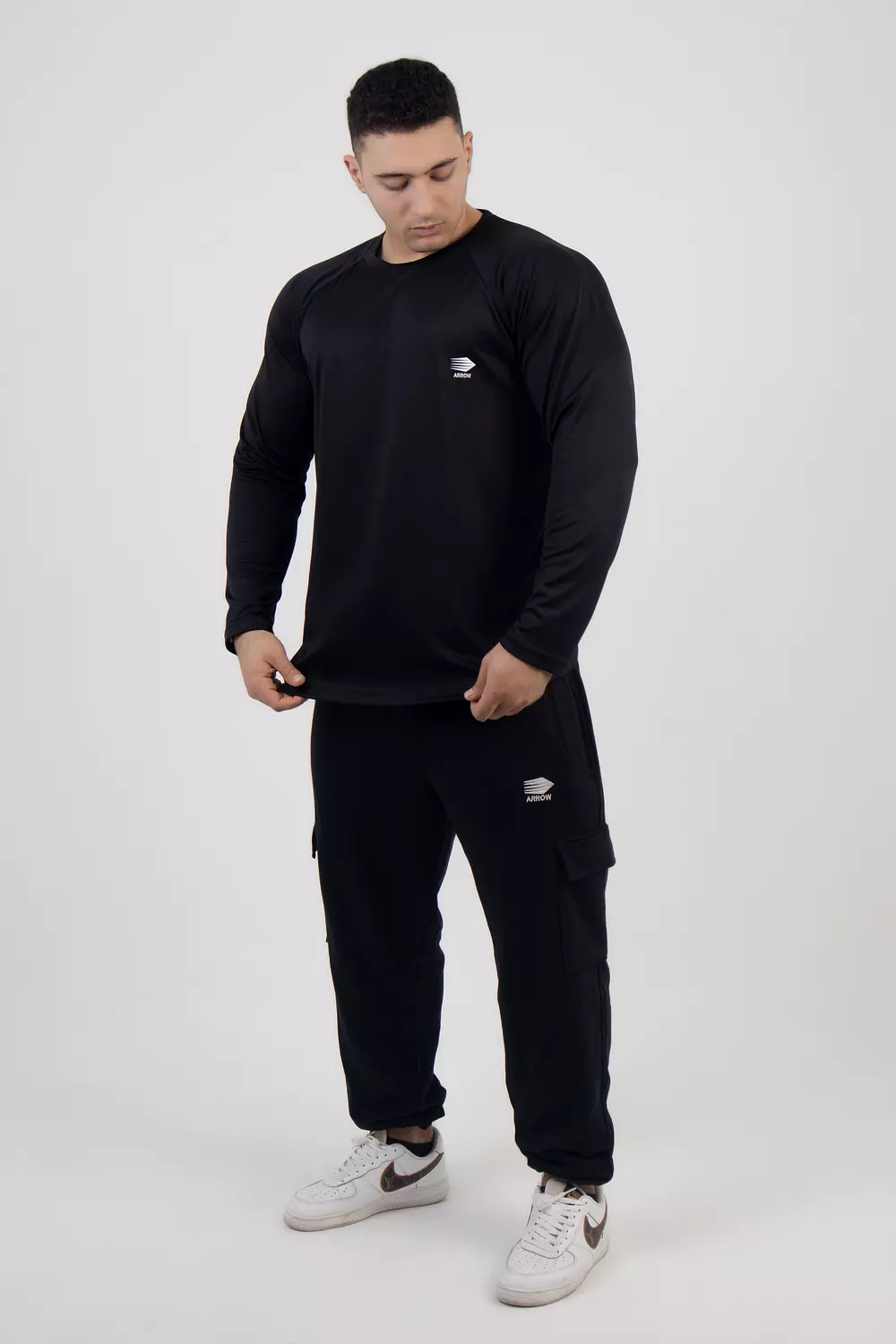 Black long sleeve  T-Shirt image