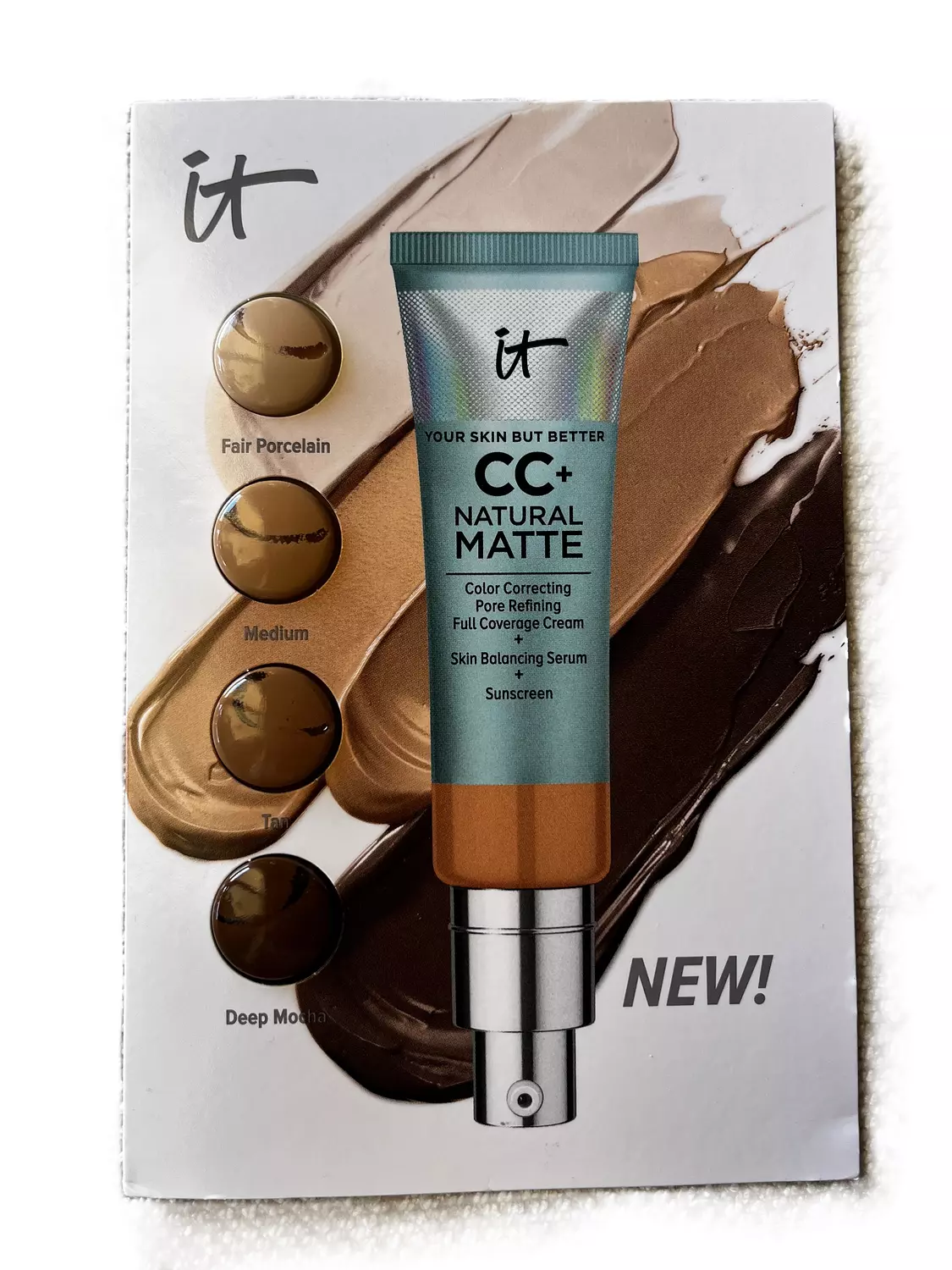 It cc+ Cream natural matte 0.55ml x4 image