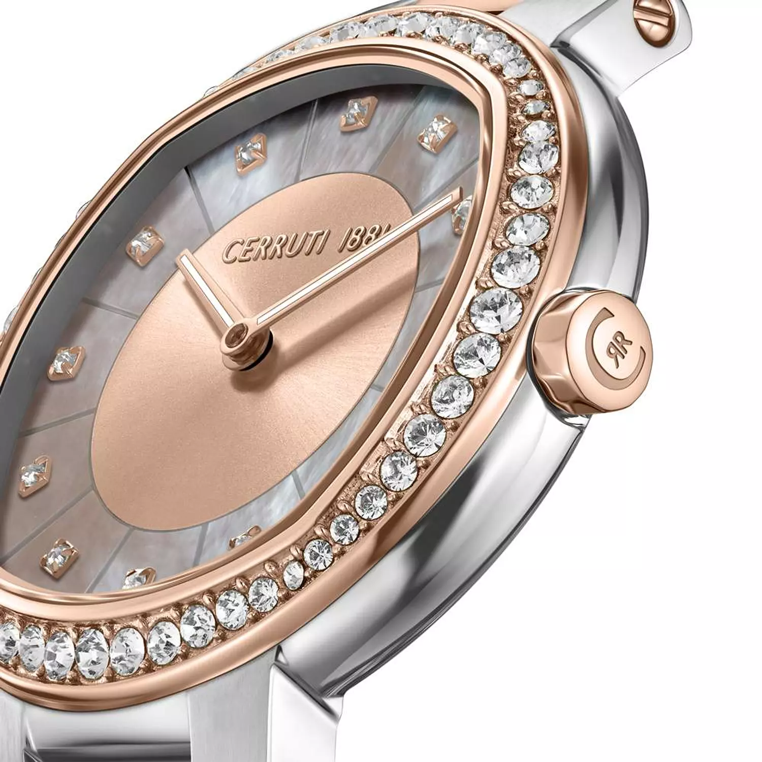 Cerruti 1881 Two-Tone Rose Gold Diamond CIWLG0086503 3
