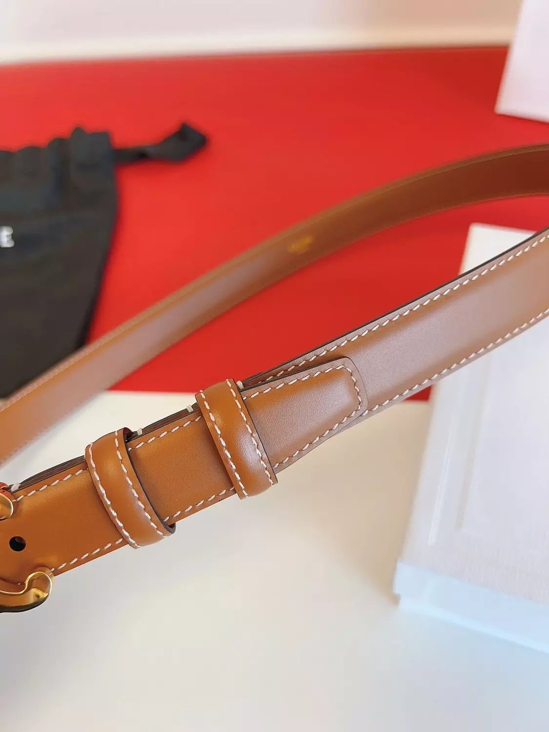 Celine Belt Camel 3
