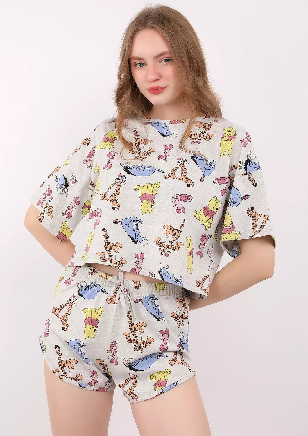 Winnie The Pooh Short Pajama Set 2