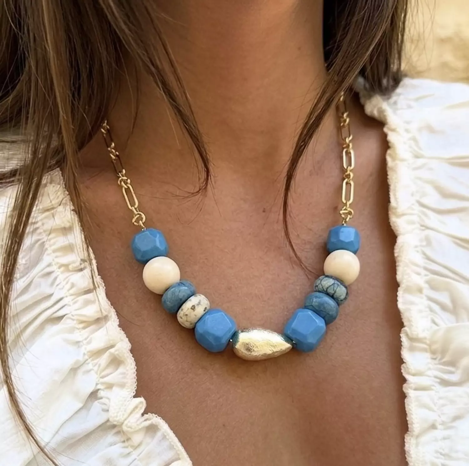 Earthy Blue Statement  image