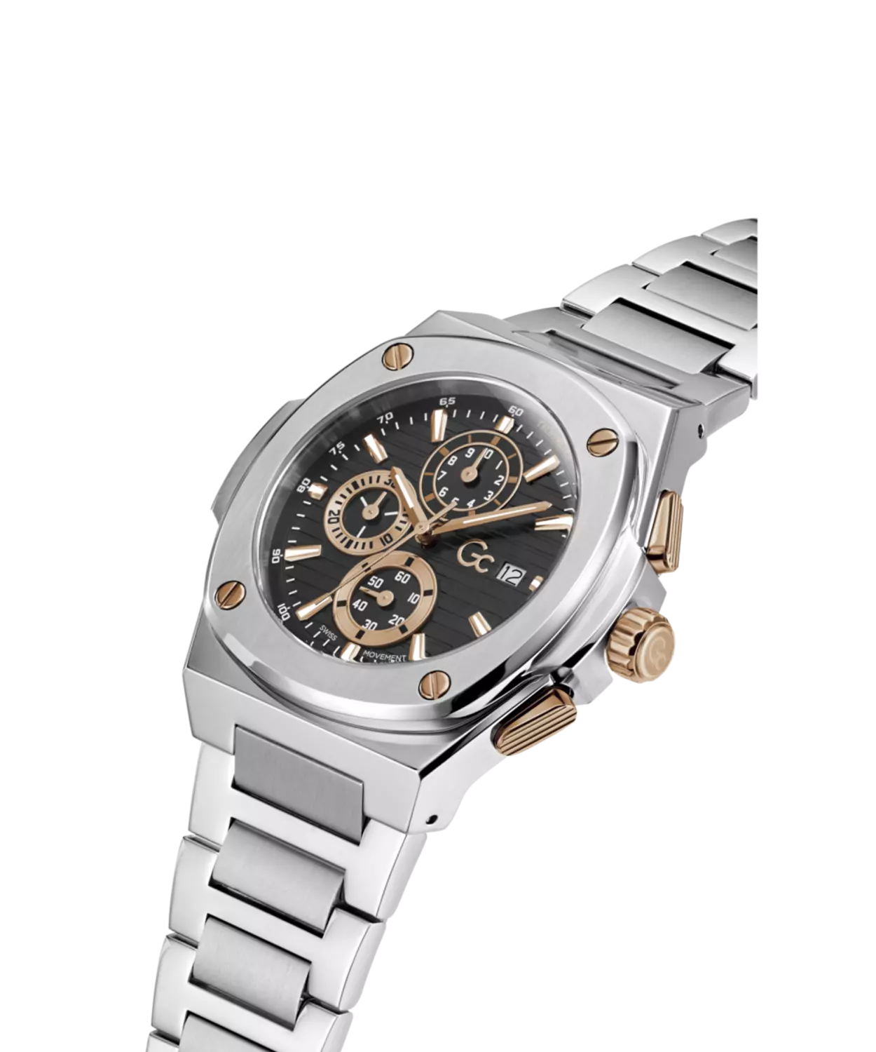 Gc Coussin Shape Chrono Metal 4