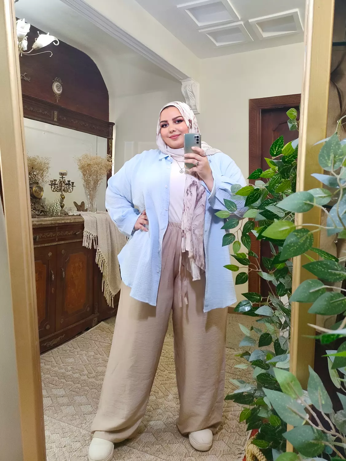 Summer breeze shirt ( in baby blue ) 2