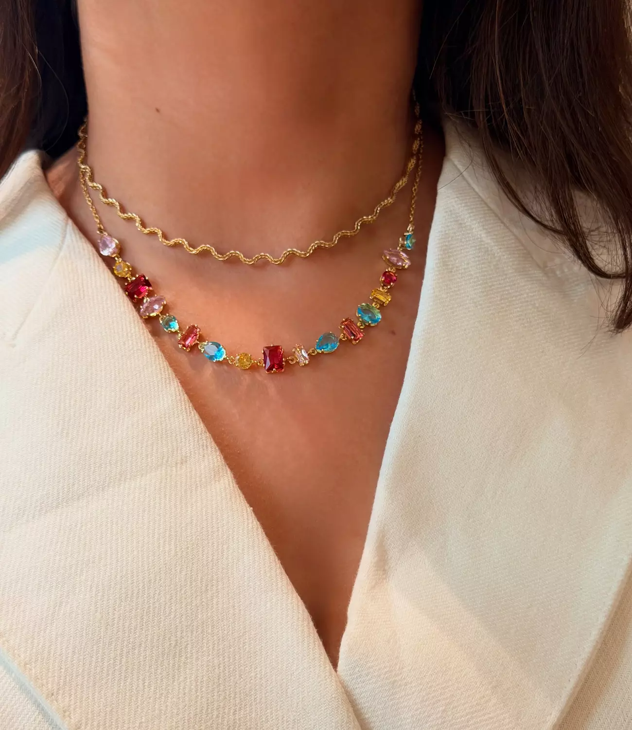Dazzling Charms Set ( In Gold ) image