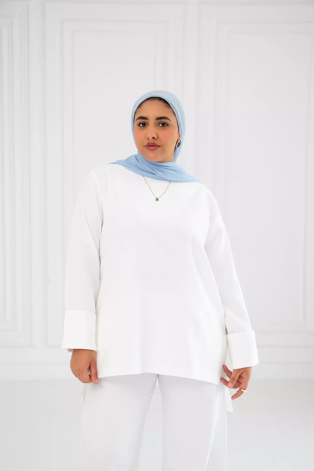 Rosa high and low blouse 10