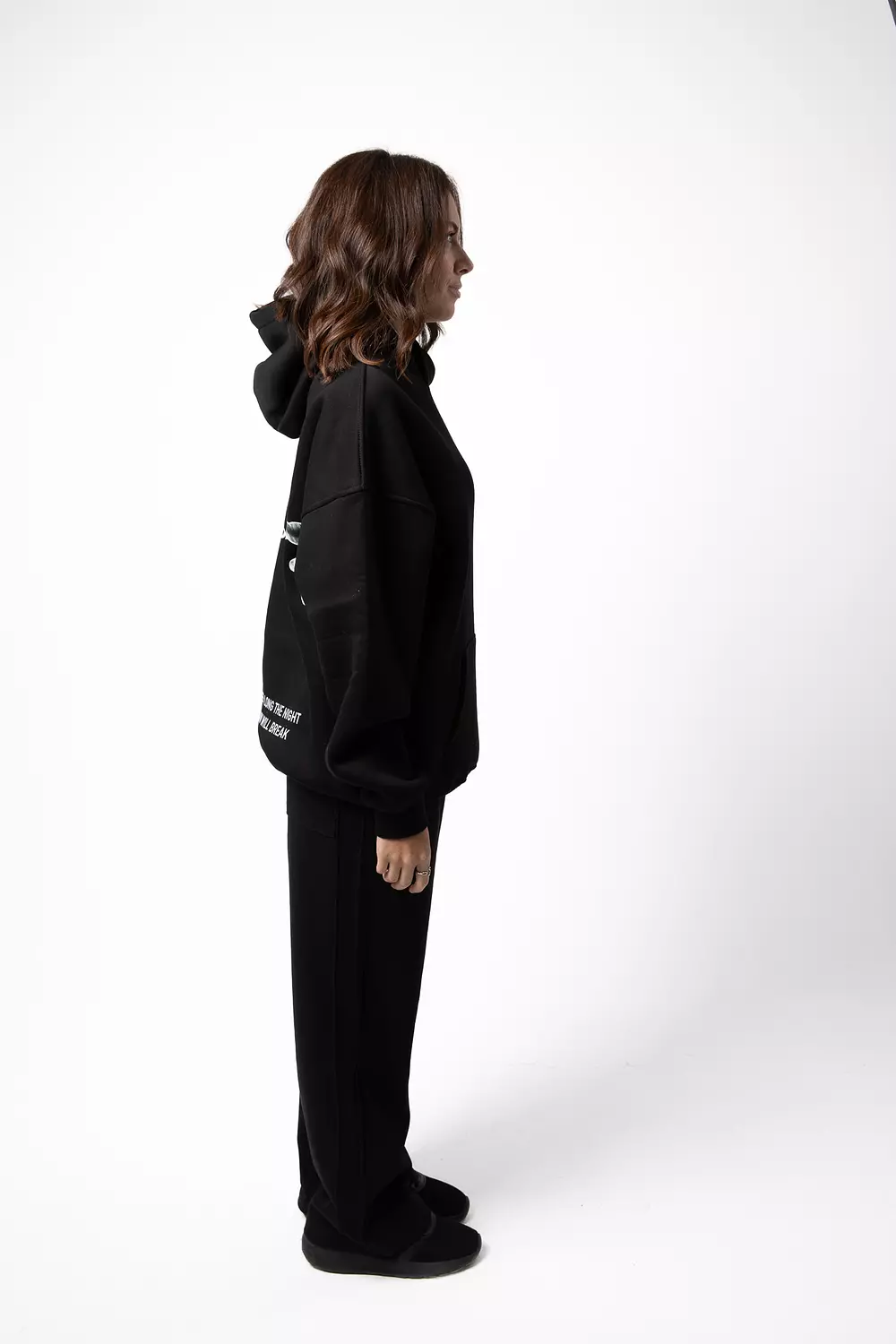 Black Set (Hoodie + Sweatpant) 2