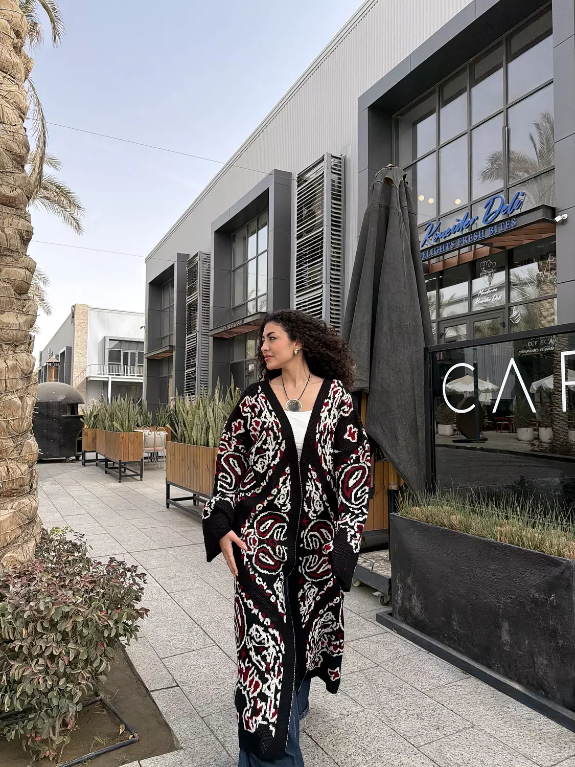 The muse black cardigan  1