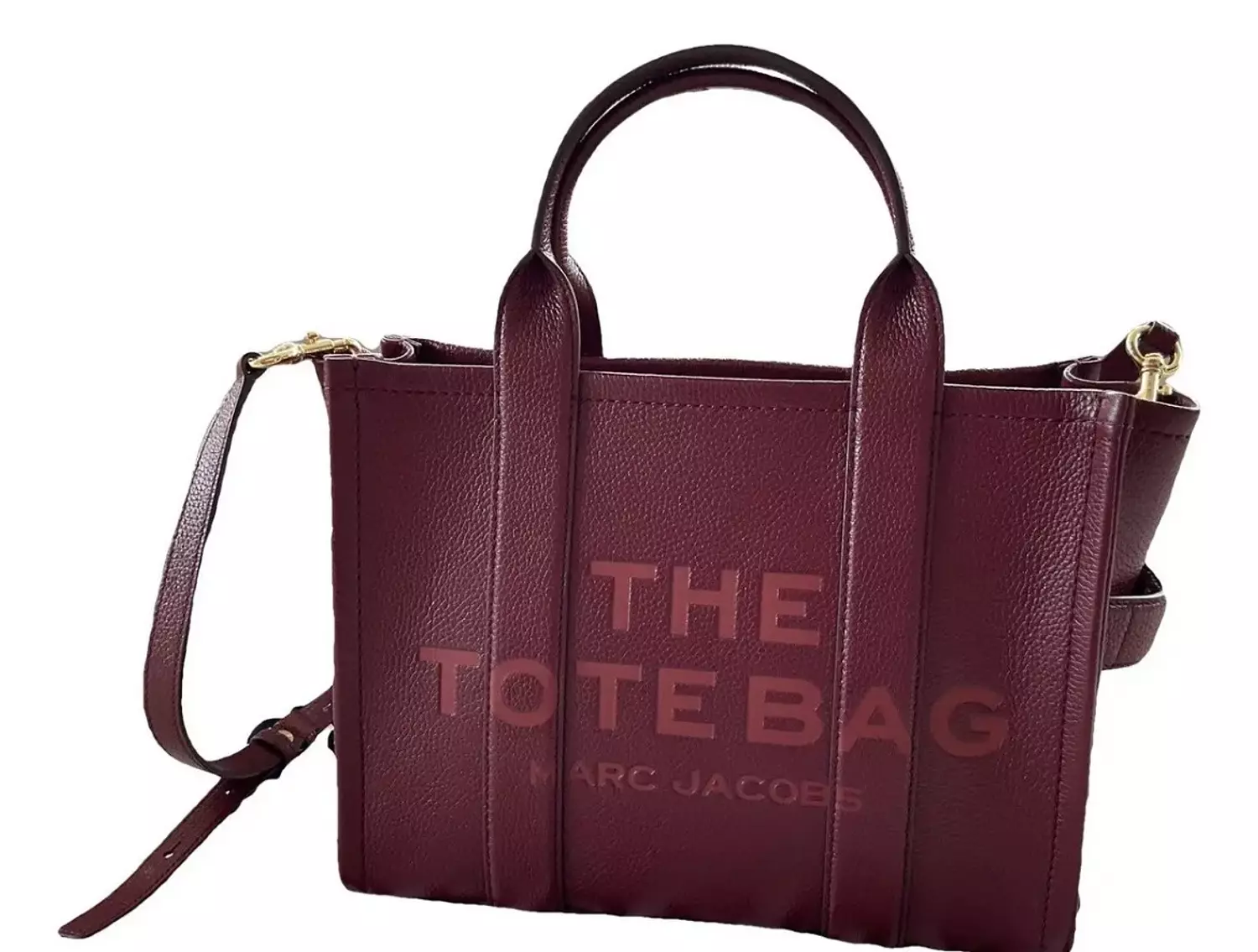 THE LEATHER SMALL TOTE BAG  image