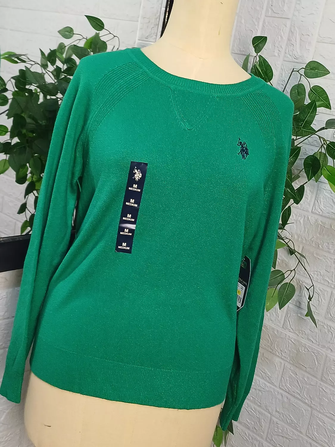 Pullover  U.S. POLO  Vibrant Kelly Green 💚  image
