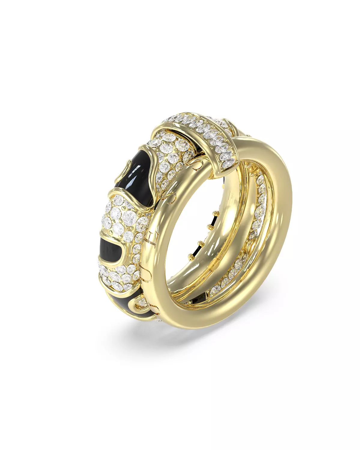 Guess Jewelry JUBR05194JWYGBK52 Ring For Ladies Gold Plated image