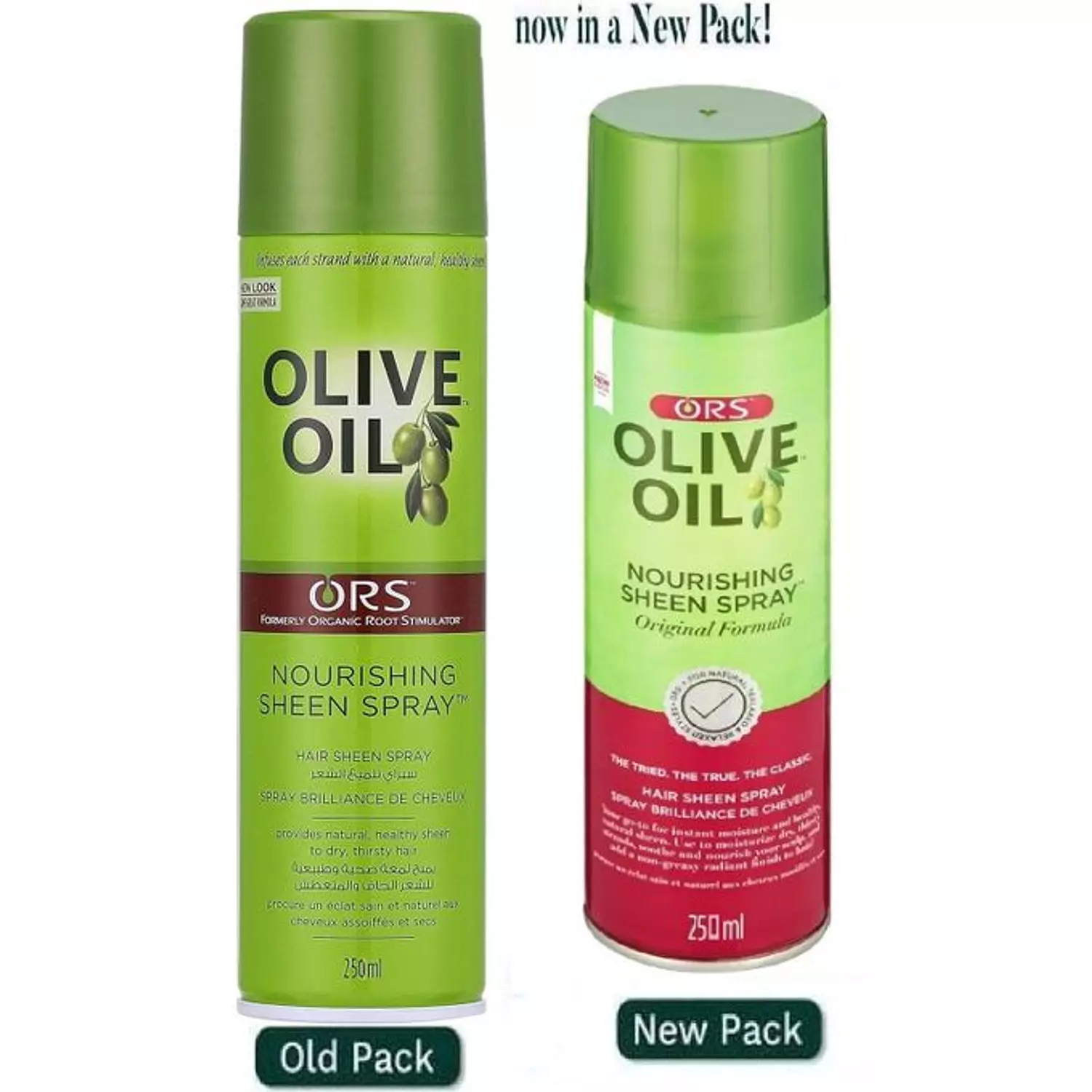 ORS OLIVE OIL HAIR NOURISHING SPRAY NEW LOOK 250ML 1