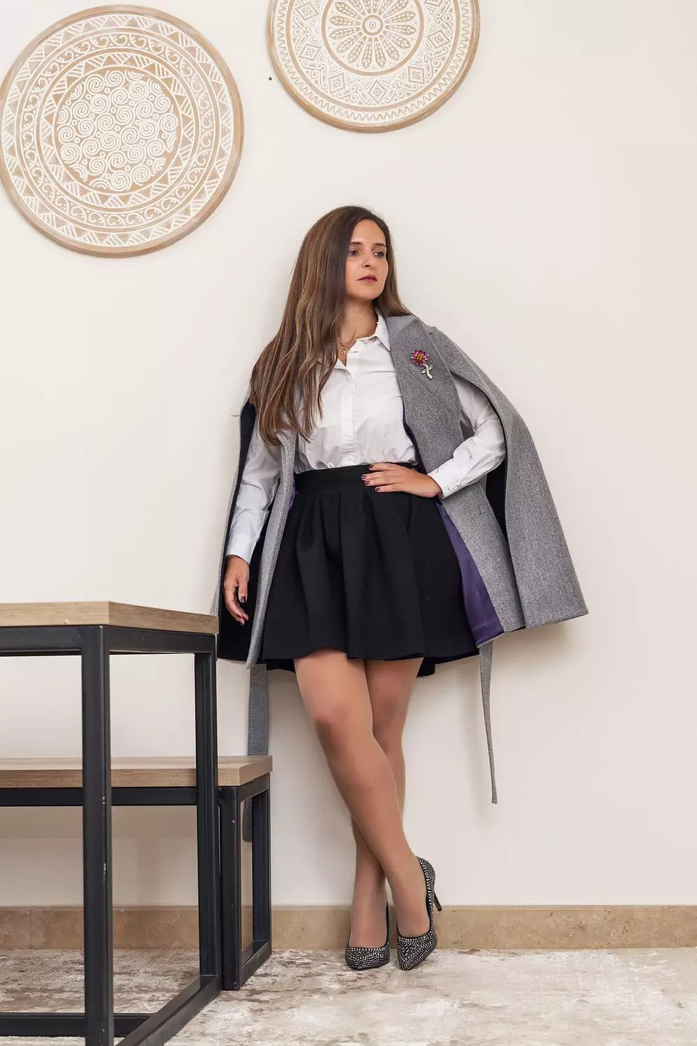 Wool Jacket Cape 4