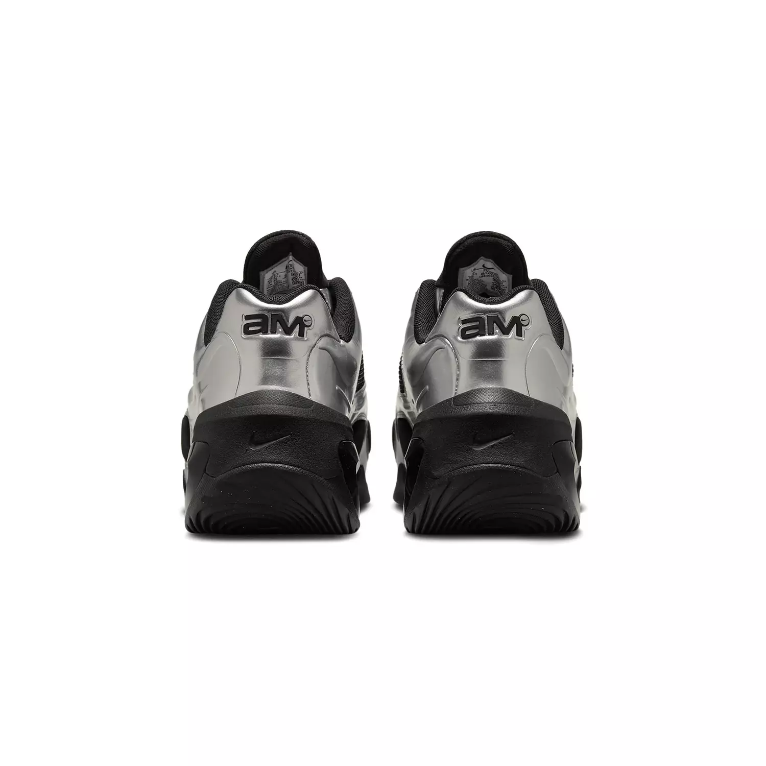 Nike   Women's   Air   Max   Muse   Black Metallic   Silver 3