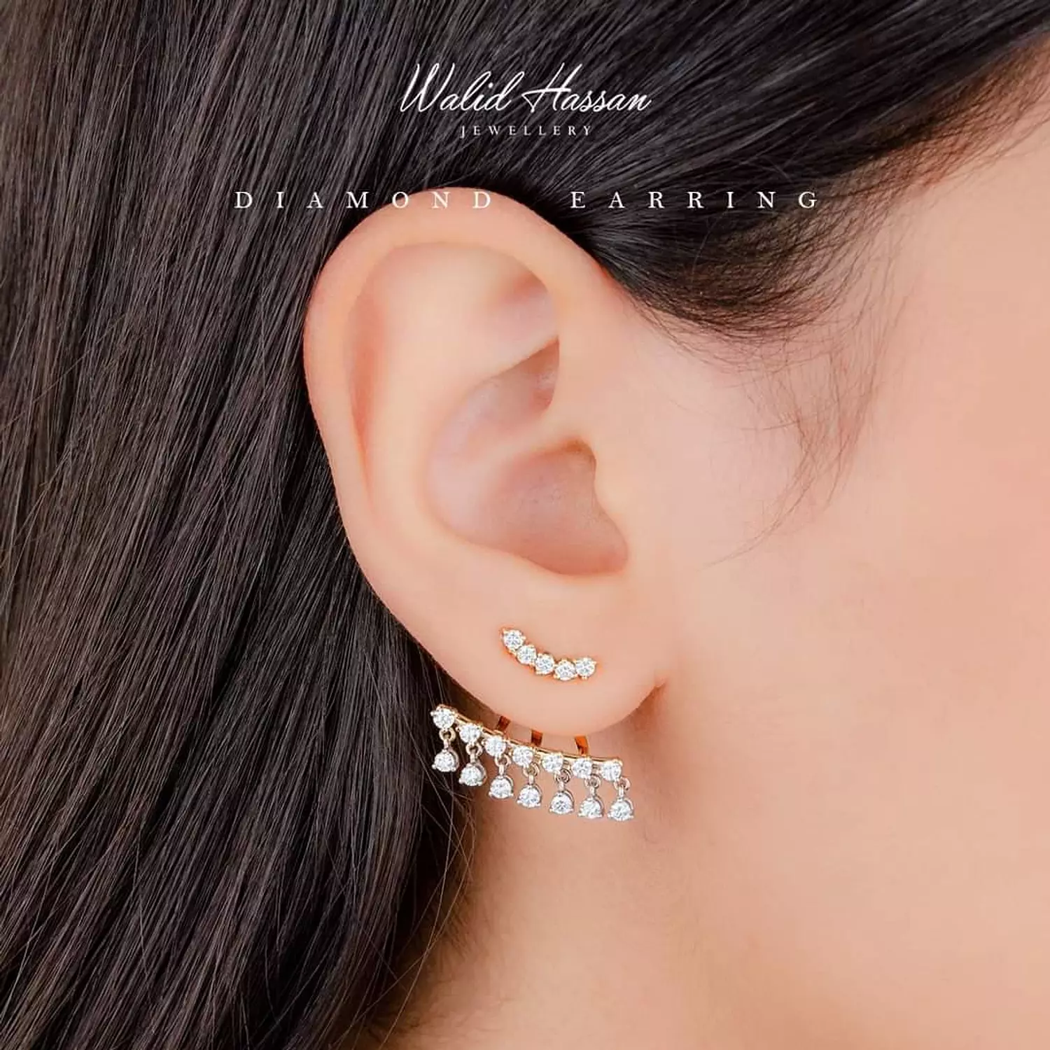 diamond earring 897