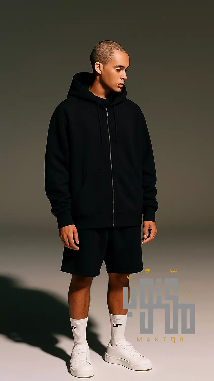 Basic zip up hoodie  image