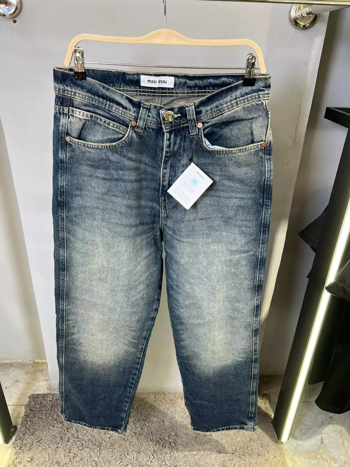MIUMIU WIDE LEG JEANS / 12933 image