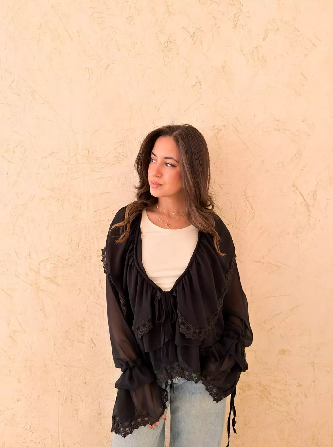 Ruffles Chiffon Top 10