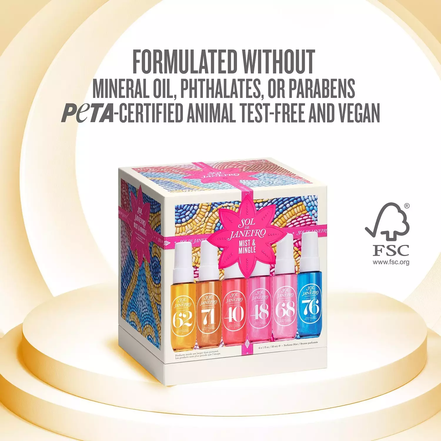 Mist & Mingle Cheirosa Mini Fragrance Gift Set 3