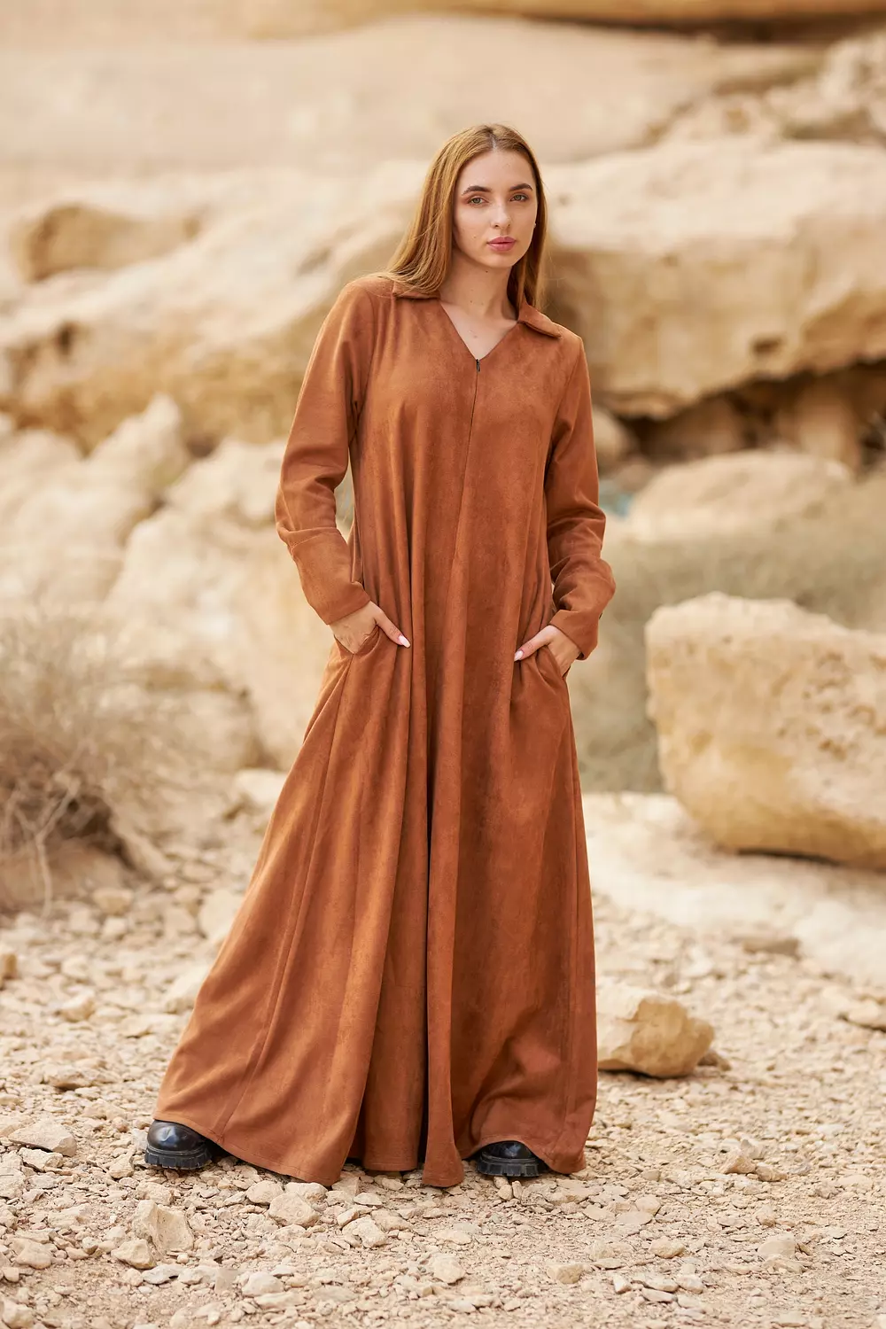 Havana winter jumpsuit made of sued 3