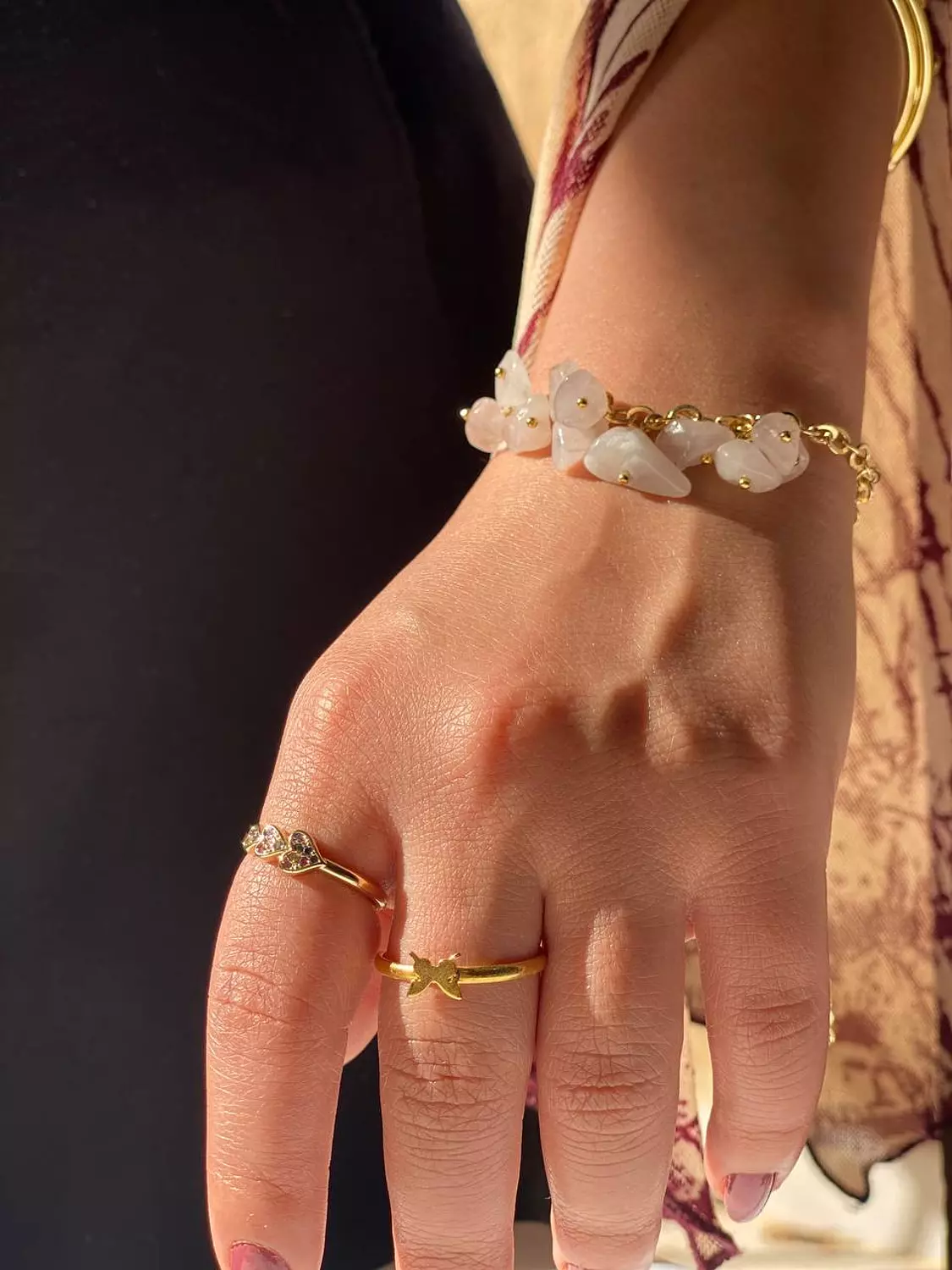 pinky stones bracelet 1