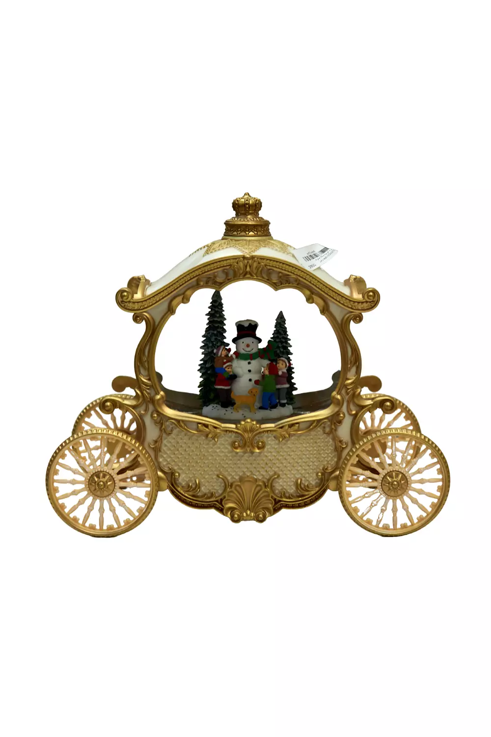 Vintage Carriage Snow Globe – Musical image