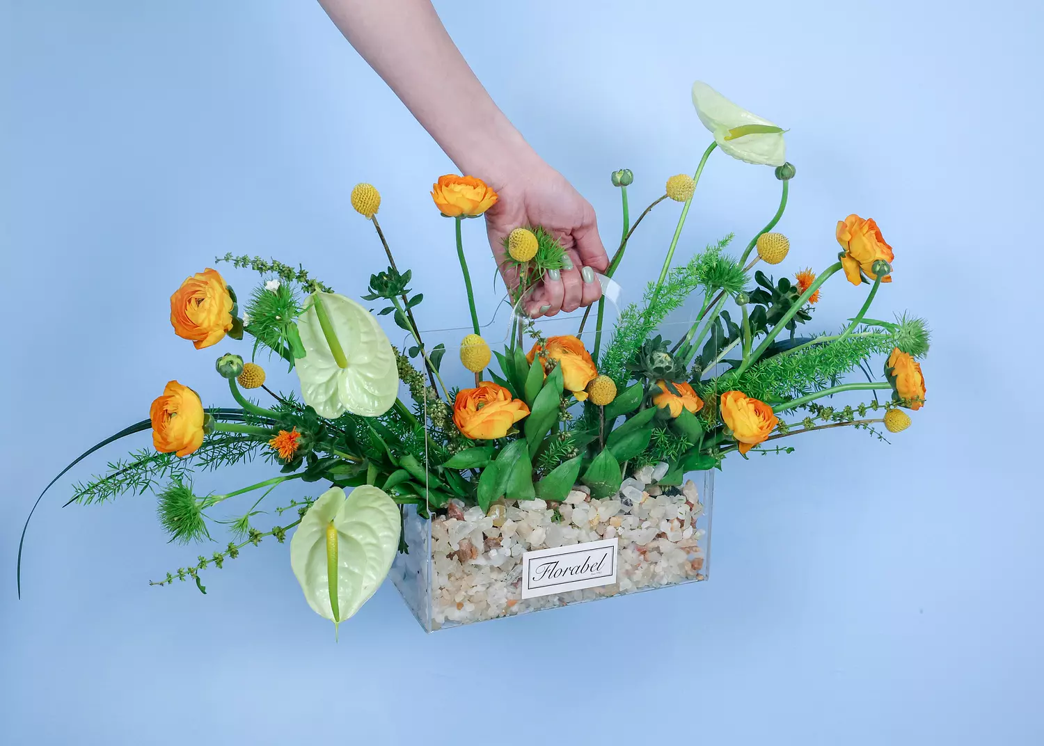 Cheerful Flower Bag