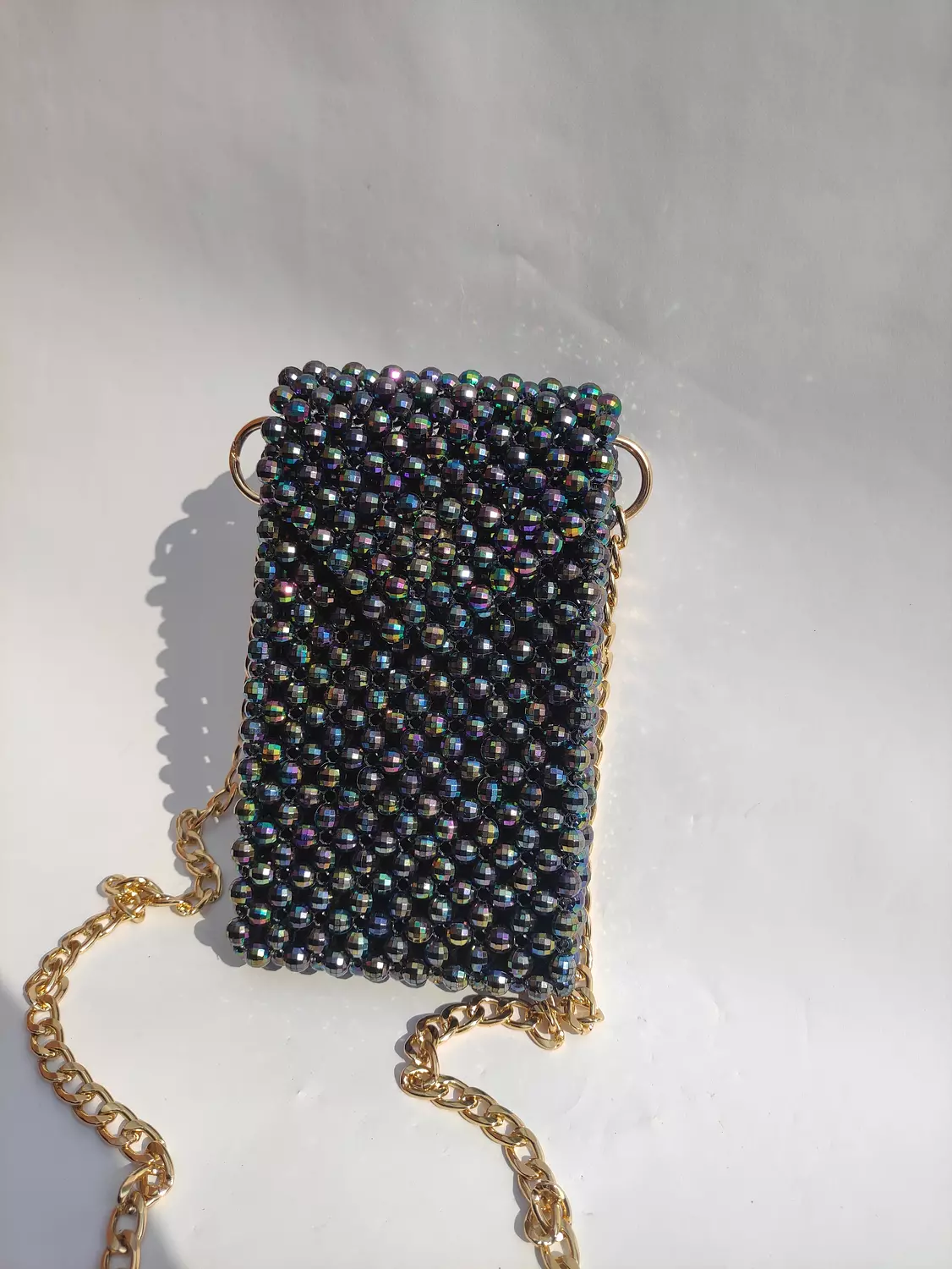 Phone beaded bag  image