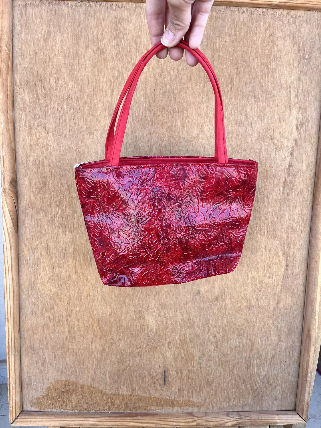 Mini red summer bag 2