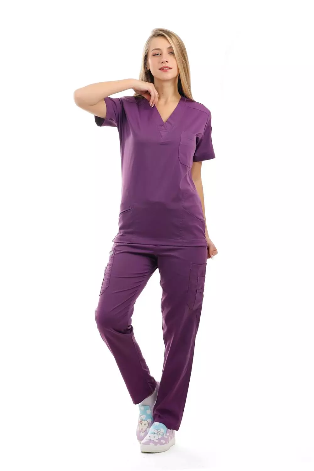 Violet Prestige Scrub 2