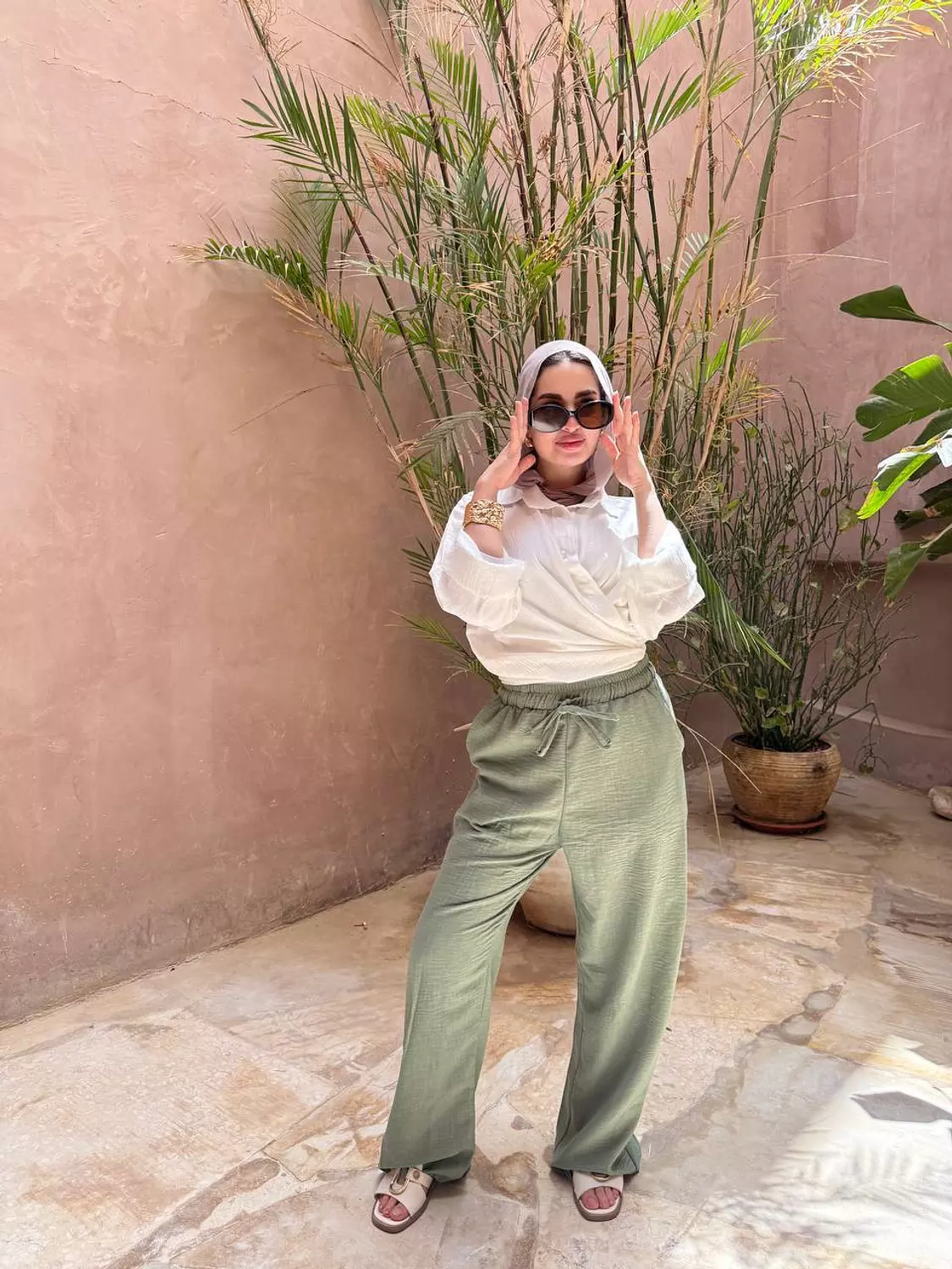Pure linen pants  3