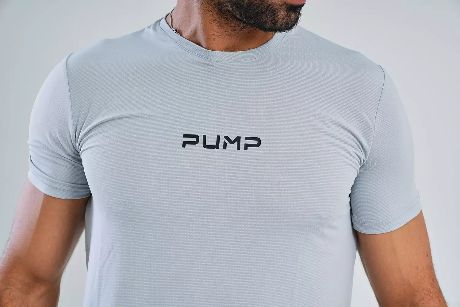 PUMP ENERGY FITTED TEES-GRAY hover image