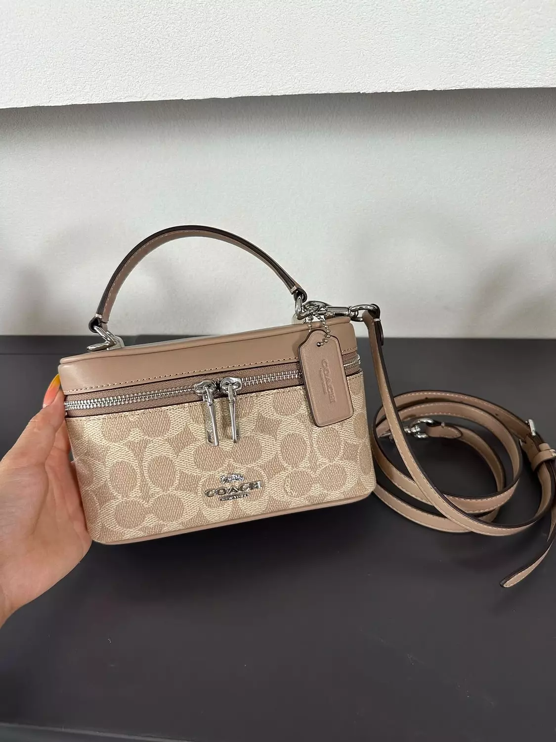 Coach box bag hover image