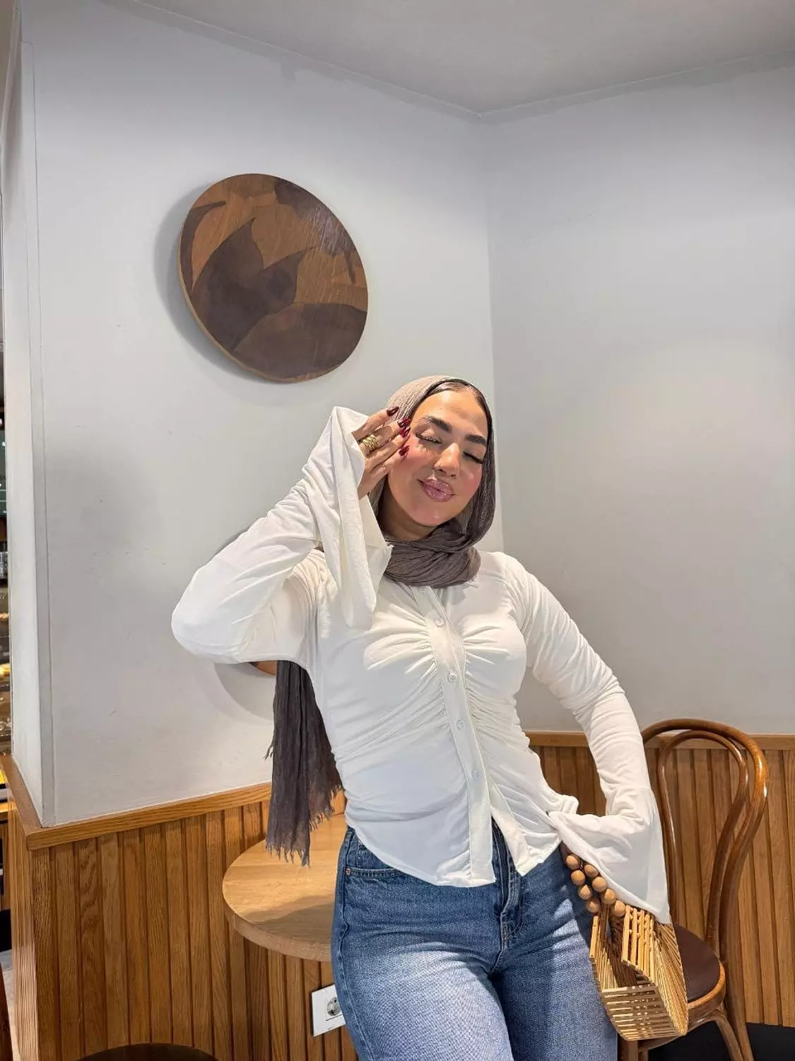 String back blouse 4